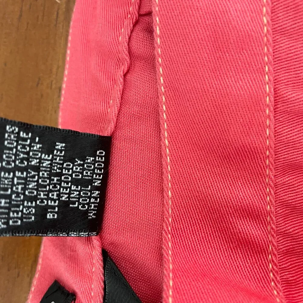 NWT Ca. Sual By Ca Sport Womens Coral High Rise Stretch Capri Pant Size 2X - Picture 9 of 9